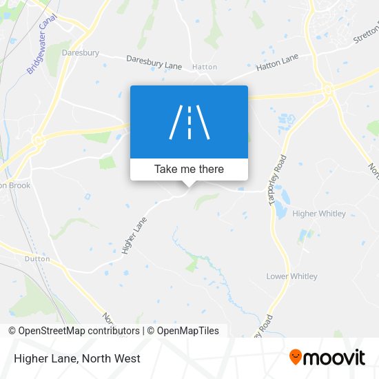 Higher Lane map