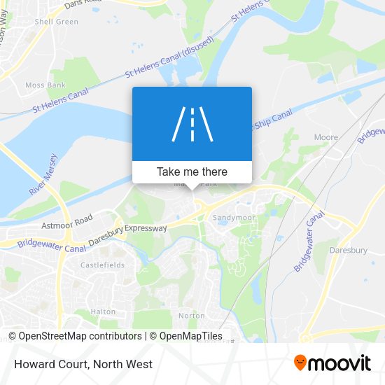 Howard Court map