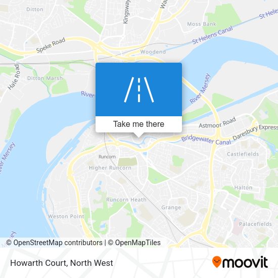 Howarth Court map