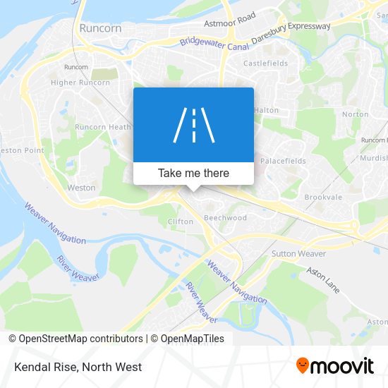 Kendal Rise map