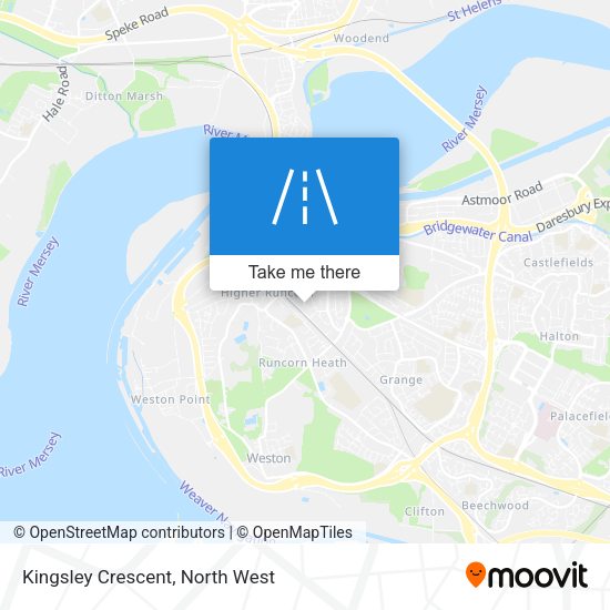 Kingsley Crescent map
