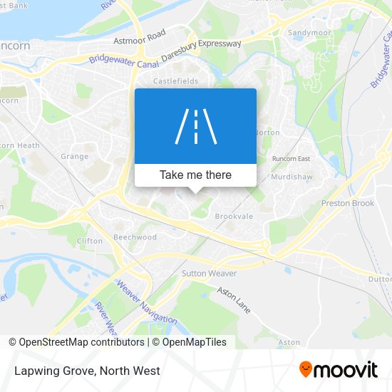 Lapwing Grove map