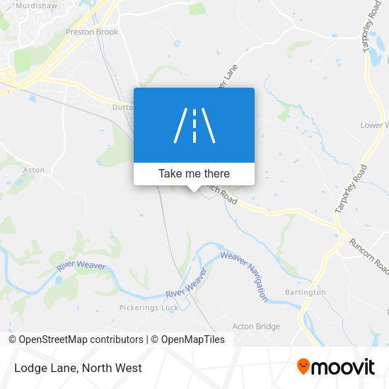 Lodge Lane map
