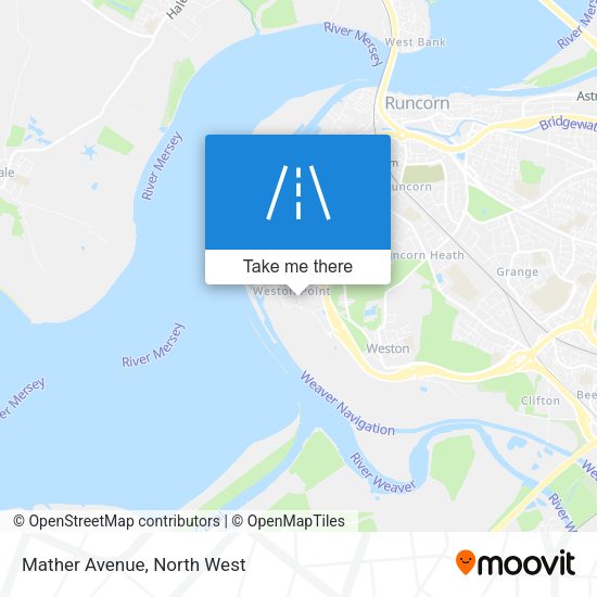 Mather Avenue map