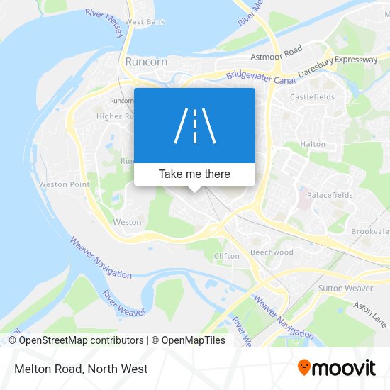 Melton Road map