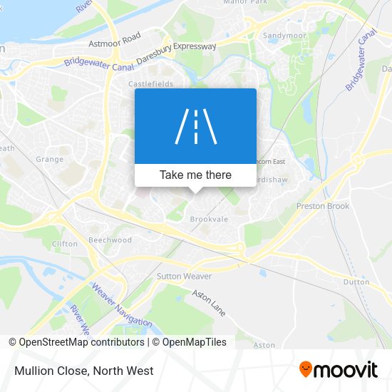 Mullion Close map