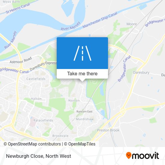 Newburgh Close map