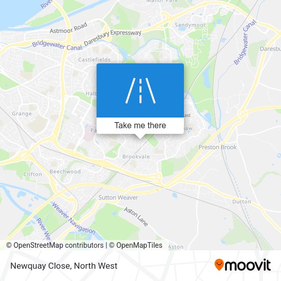 Newquay Close map