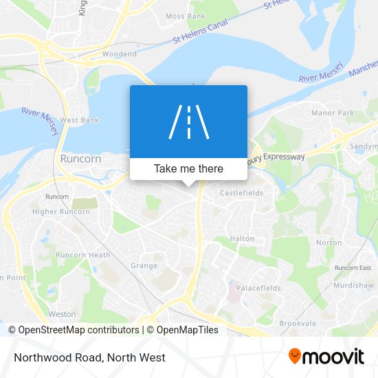 Northwood Road map