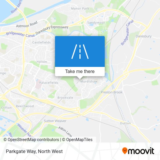 Parkgate Way map