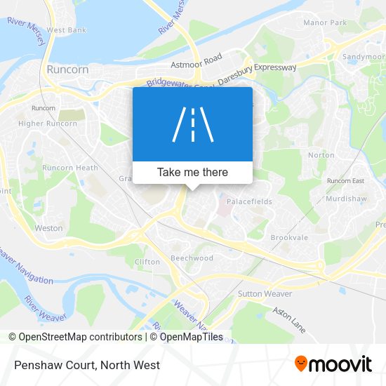 Penshaw Court map