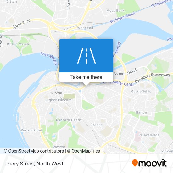 Perry Street map