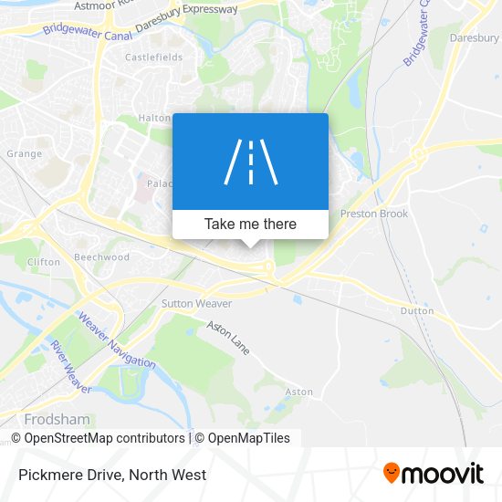 Pickmere Drive map