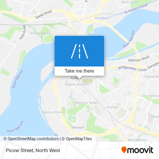 Picow Street map