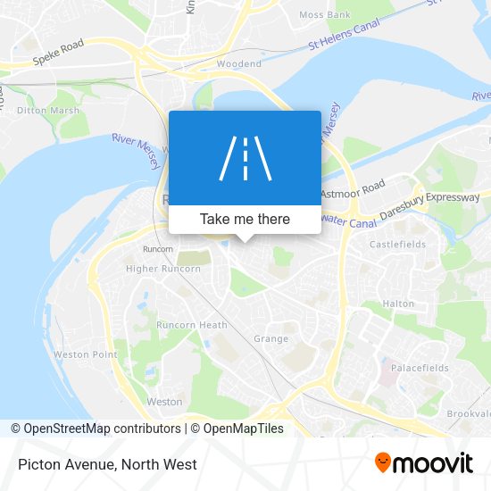 Picton Avenue map