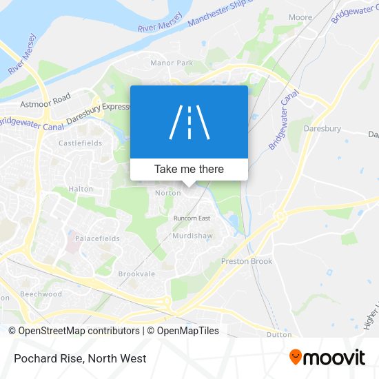 Pochard Rise map