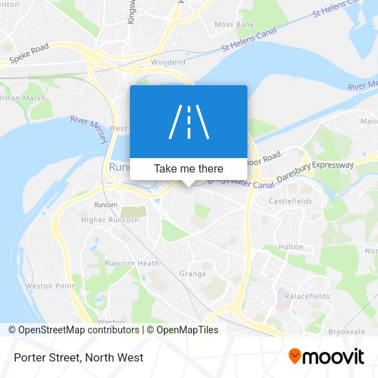 Porter Street map