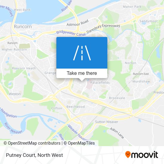 Putney Court map