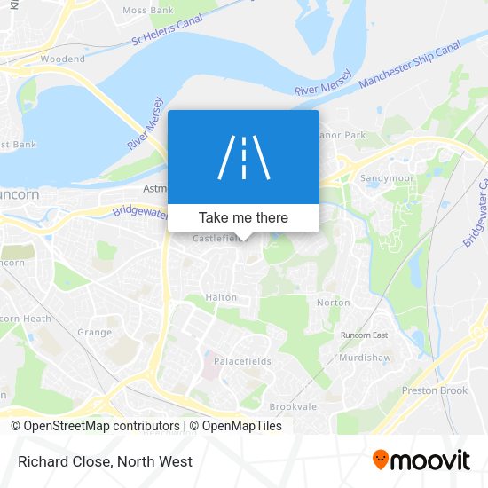 Richard Close map