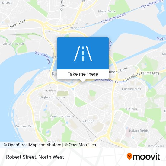 Robert Street map