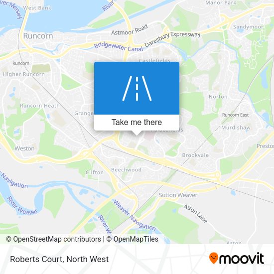 Roberts Court map