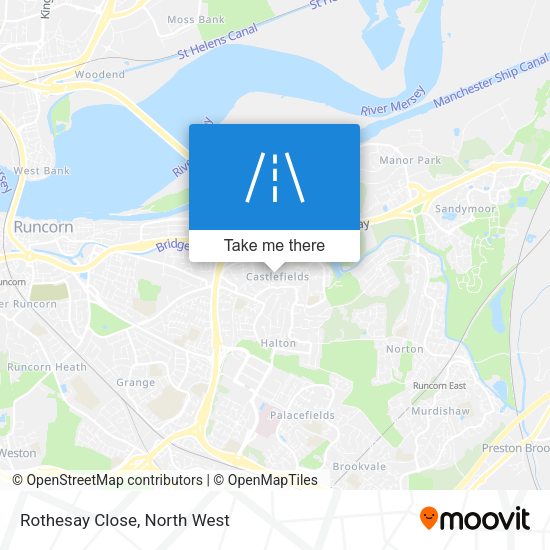 Rothesay Close map