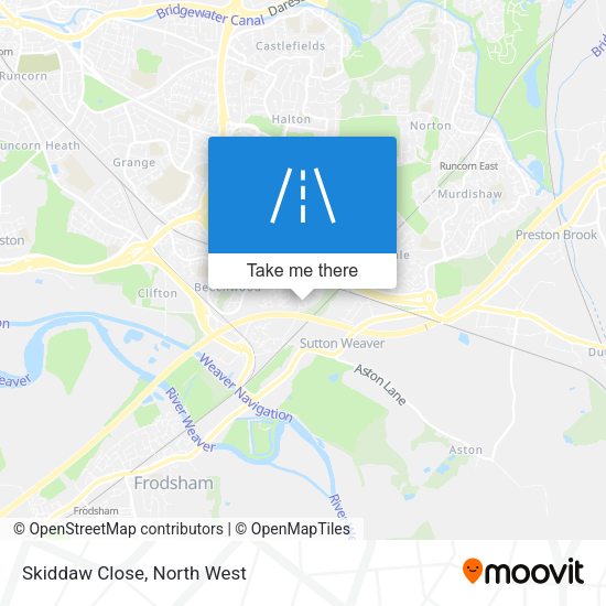 Skiddaw Close map