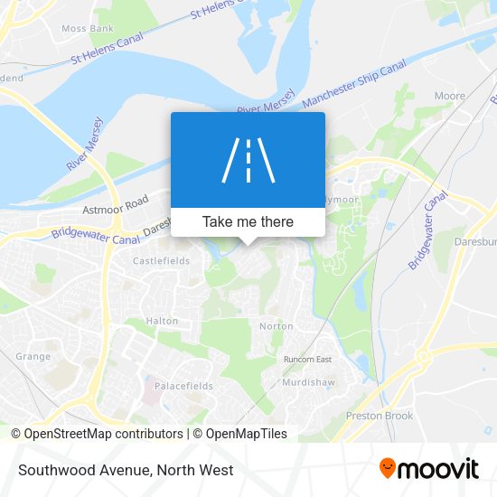 Southwood Avenue map