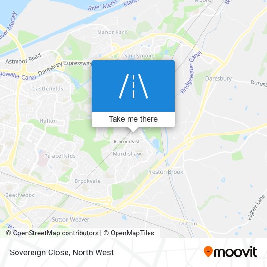 Sovereign Close map