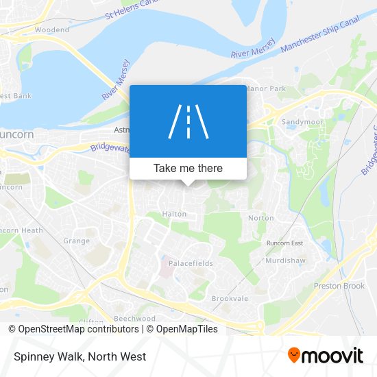 Spinney Walk map