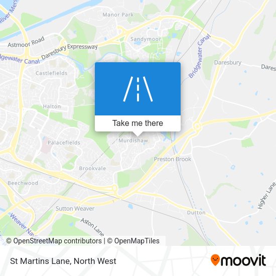 St Martins Lane map