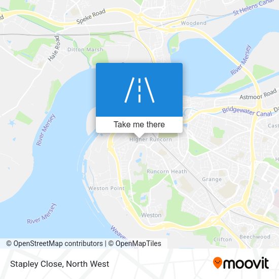 Stapley Close map