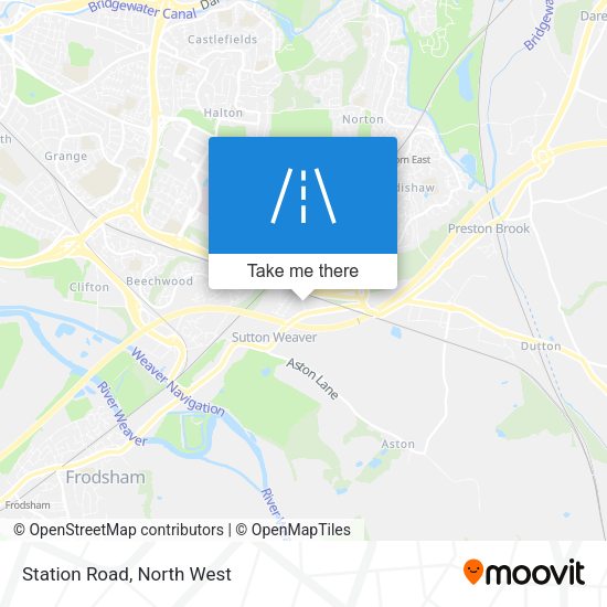 Station Road map