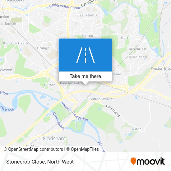 Stonecrop Close map
