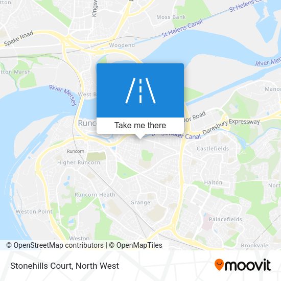 Stonehills Court map