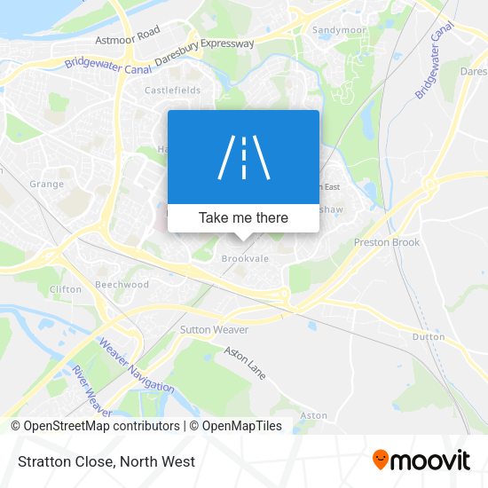 Stratton Close map