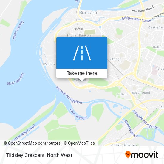 Tildsley Crescent map