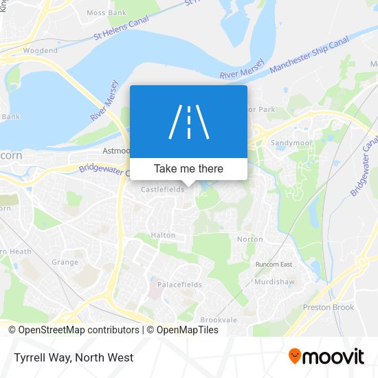 Tyrrell Way map