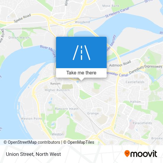 Union Street map