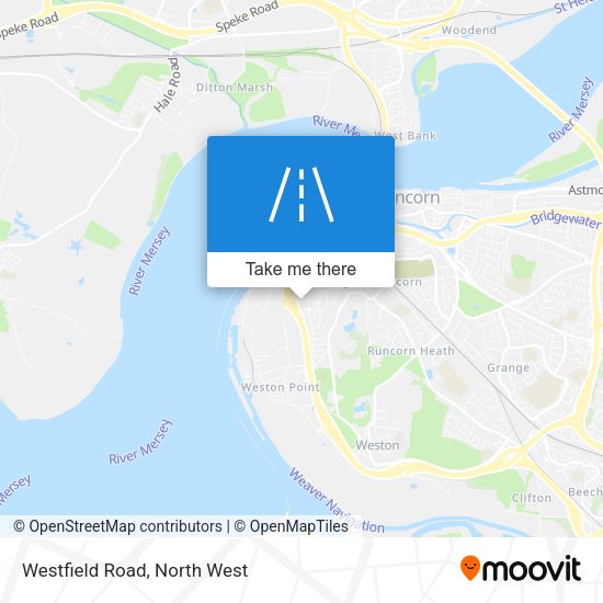 Westfield Road map