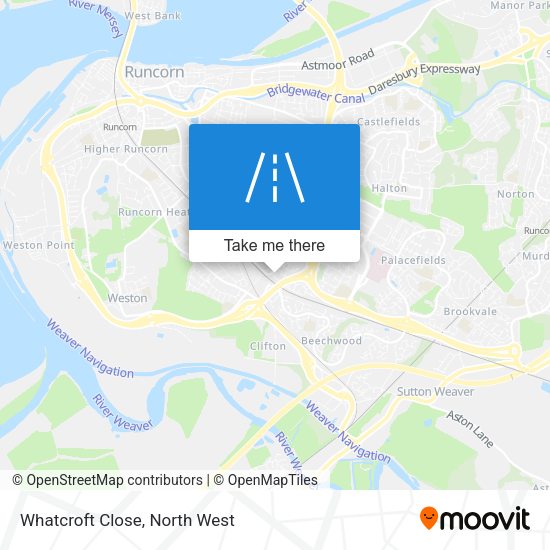 Whatcroft Close map