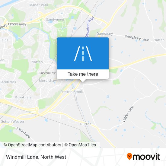Windmill Lane map