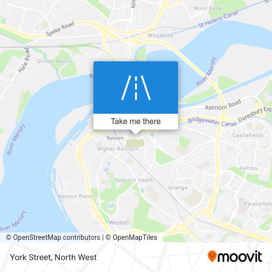 York Street map