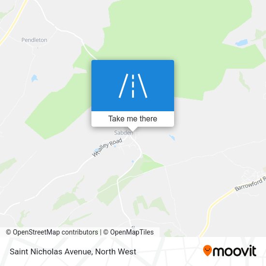 Saint Nicholas Avenue map