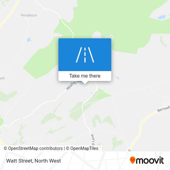 Watt Street map