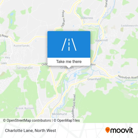 Charlotte Lane map