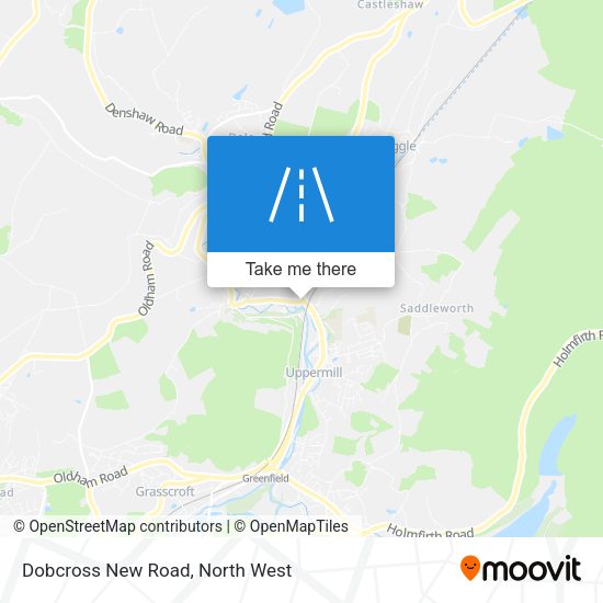 Dobcross New Road map