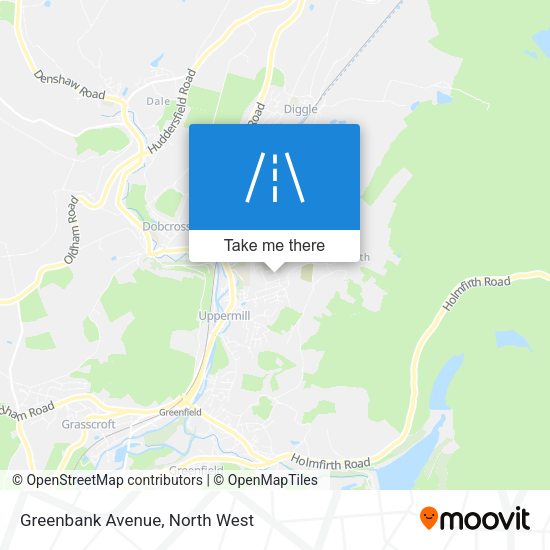 Greenbank Avenue map
