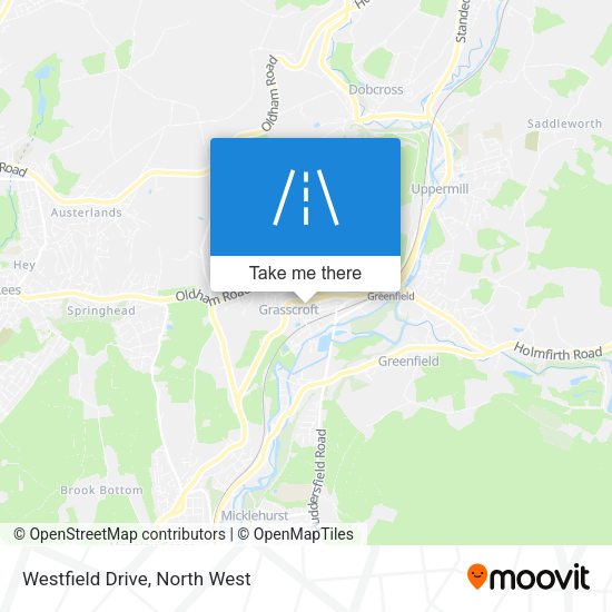 Westfield Drive map