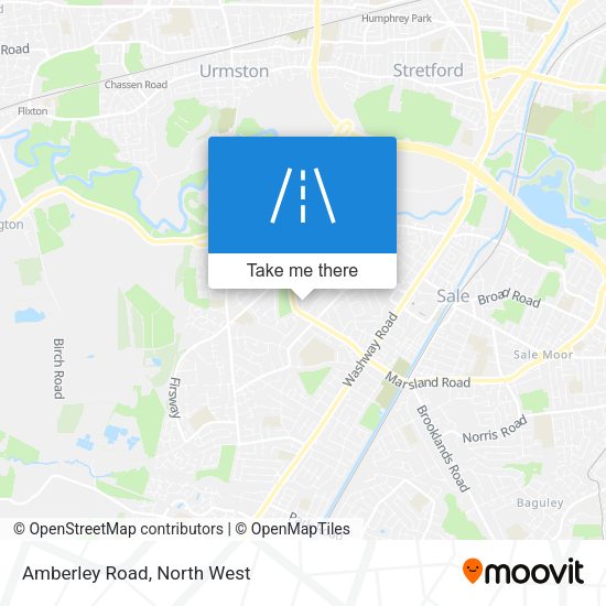 Amberley Road map